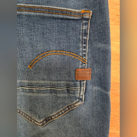 G-Star Raw D-Staq 3D Slim Men Jeans Size W36 L30 - Picture 8 of 13